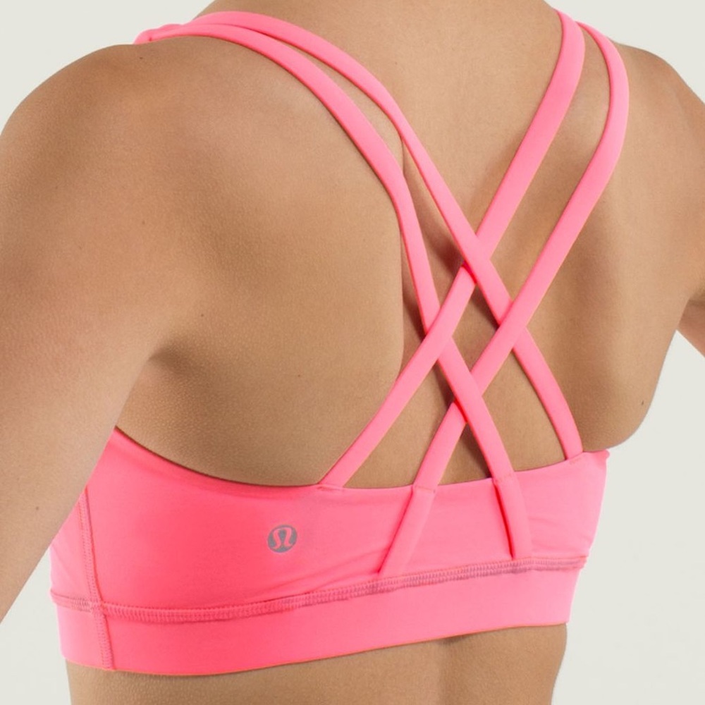 Lululemon Energy Bra Pink 10